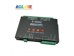 LED Controller - K-8000C Programmable DMX/SPI SD Card LED Pixel Controller